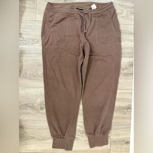 Patagonia Organic Cotton Joggers Women’s Medium Brown Lounge Sweatpants